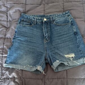 Denim Blue Women's Shorts